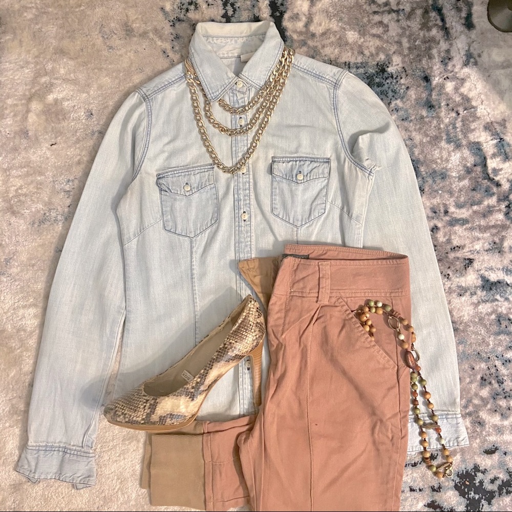 Denim shirt